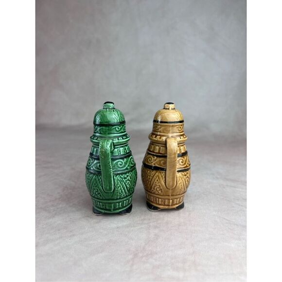 Vintage Mod MCM Salt and Pepper Shakers 1970s 1960s - Picture 4 of 7